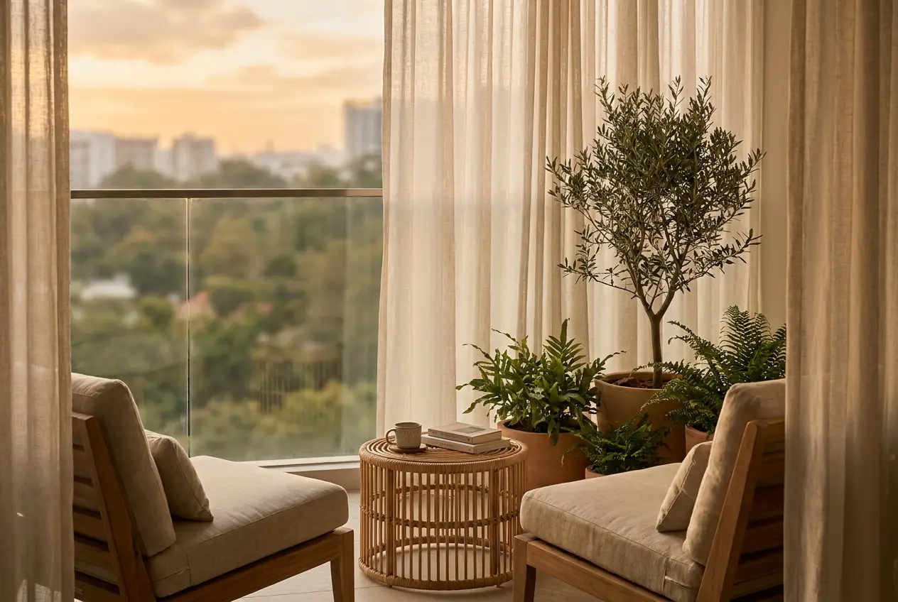 balcony by Don Interior Design