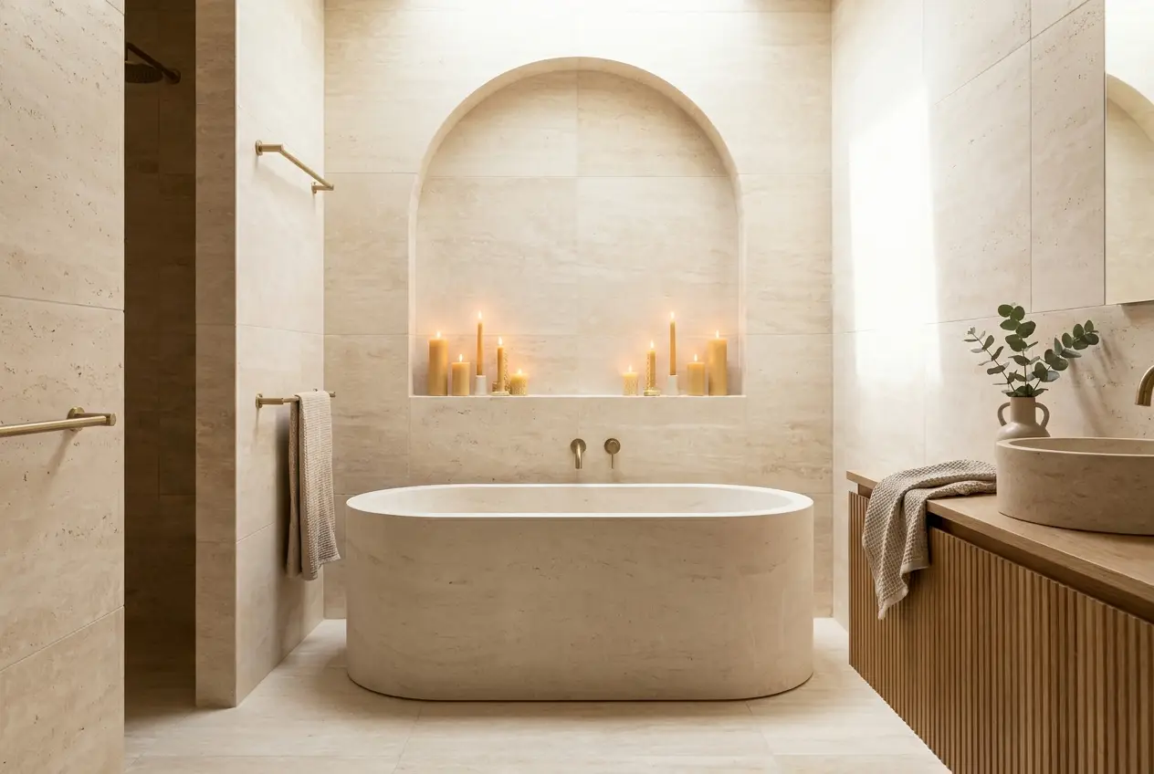 bathroom by Don Interior Design